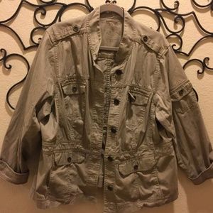 2x Sonoma Khaki Utility Military Jacket